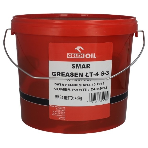 Vaselina Orlen Oil Greasen Lt-4 S3 4,5KG